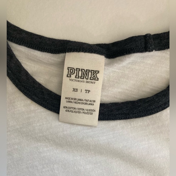 PINK Victoria’s Secret | Women’s Short Sleeve Crew Neck Top - Picture 4 of 6